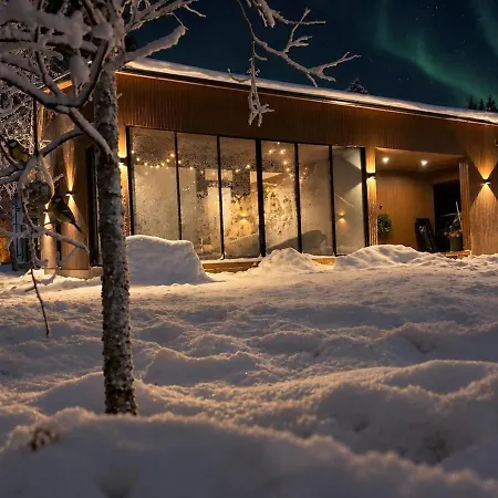 Villa Arctic Glow- Private Aurora Jacuzzi And Sauna *